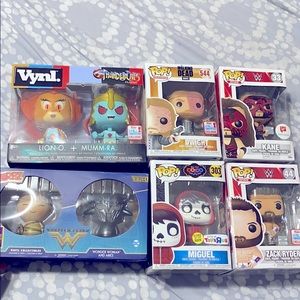 Funko Pops, Dorbz and Vynl Bundle